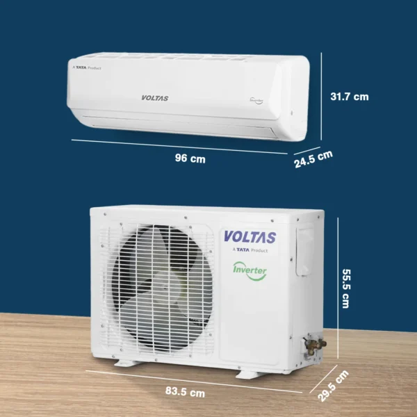 Voltas SmartAir Inverter AC, 1.5 Ton 3 star - 183V Vertis Emerald-1 - Image 4