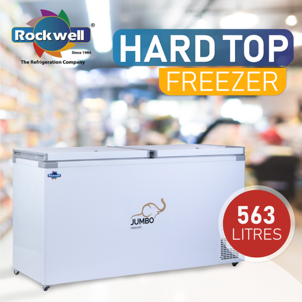 Rockwell SFR550DDU - Hard Top Freezer, 563 Litres, Double Door, Refrigerant Used: R-134a, Number of Doors: 2 - Image 3