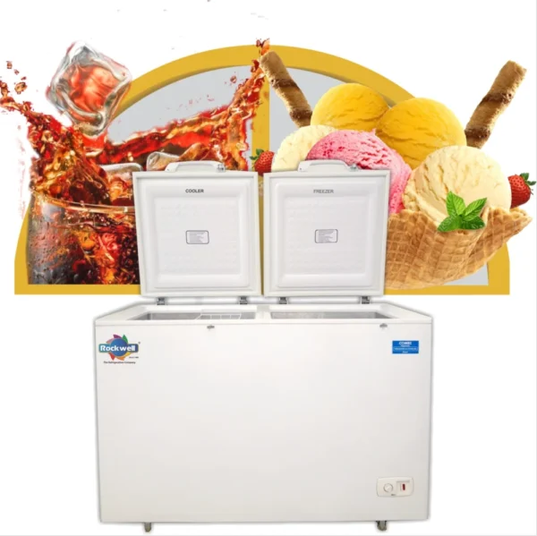 920x1535x757mm Rockwell Combi 500 Dual Compartment Freezer - Image 5
