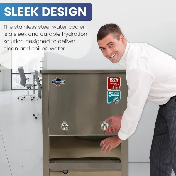 Rockwell Water Cooler  RWCSS4080, Cooling Capacity: 40L - Image 3
