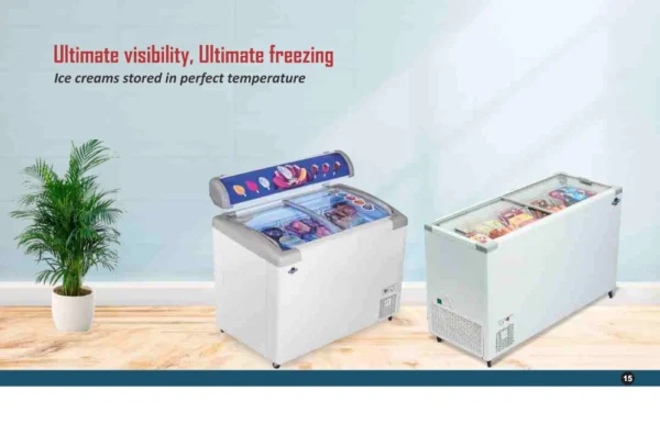 SFR550GT 563 Litres Rockwell Glass Top Deep Freezer - Image 5