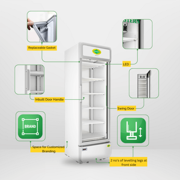 510 LTR WESTERN VISI COOLER Without Canopy-SRC572HC-GL - Image 2