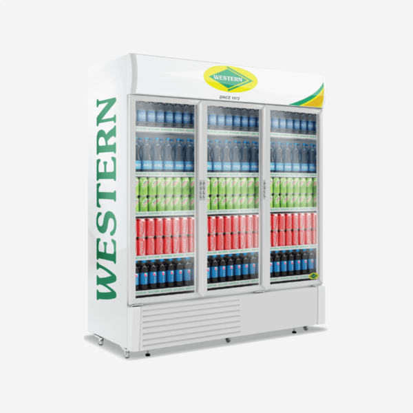 Western Visicooler SRC1800-GL Tripple Door Visi Cooler,