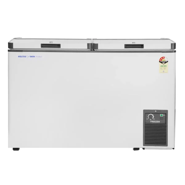 Voltas Hard Top Chest Freezers - Double Door 277 Litres, 3 Star